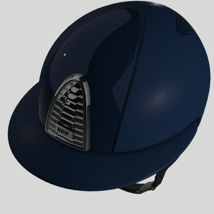 Kep Italia ridehjelm - Custom design 02 - polo blue
