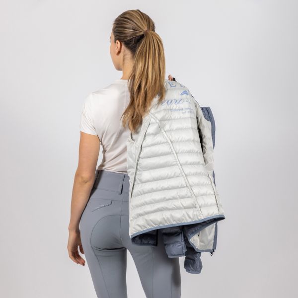 Euro-Star Jakke Elise - Faded Blue, ridejakke, rideudstyr, eurostar,
