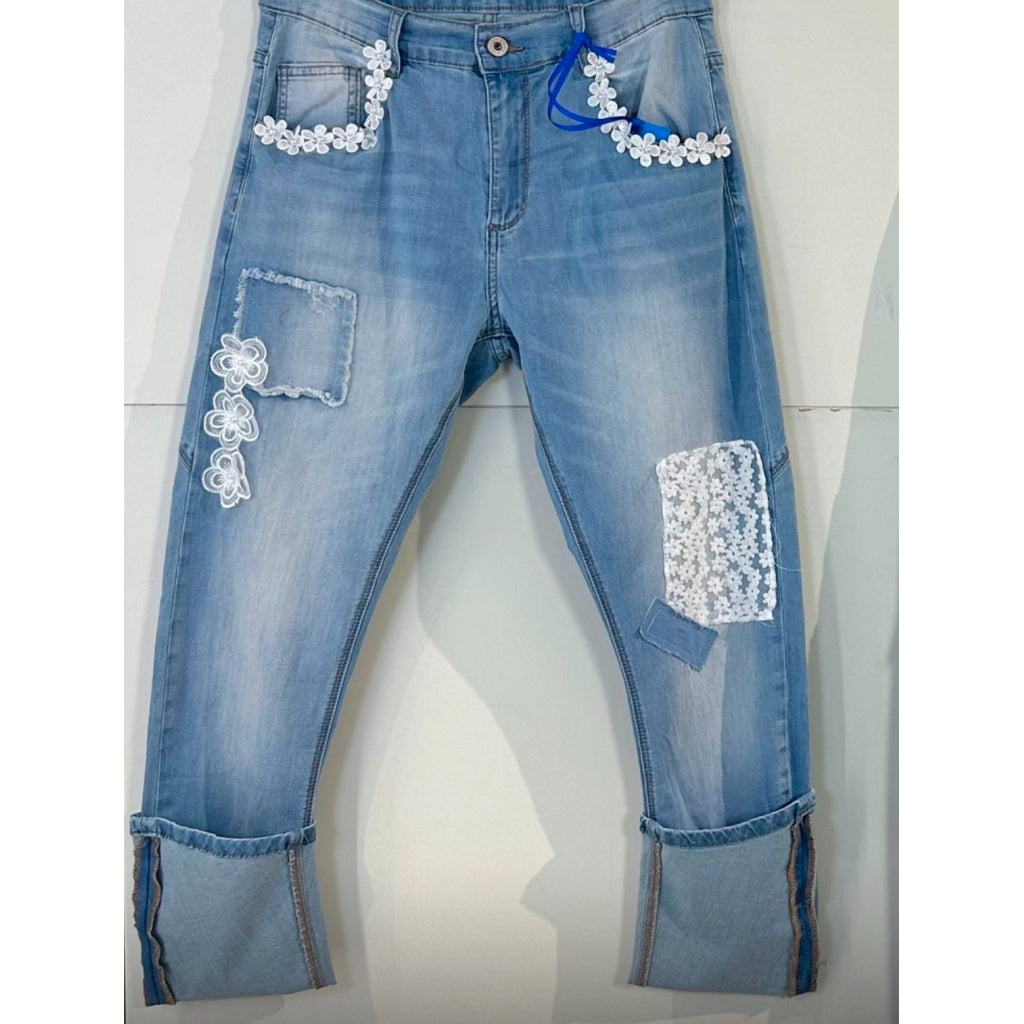 Qnuz Sheila Jeans - Denime