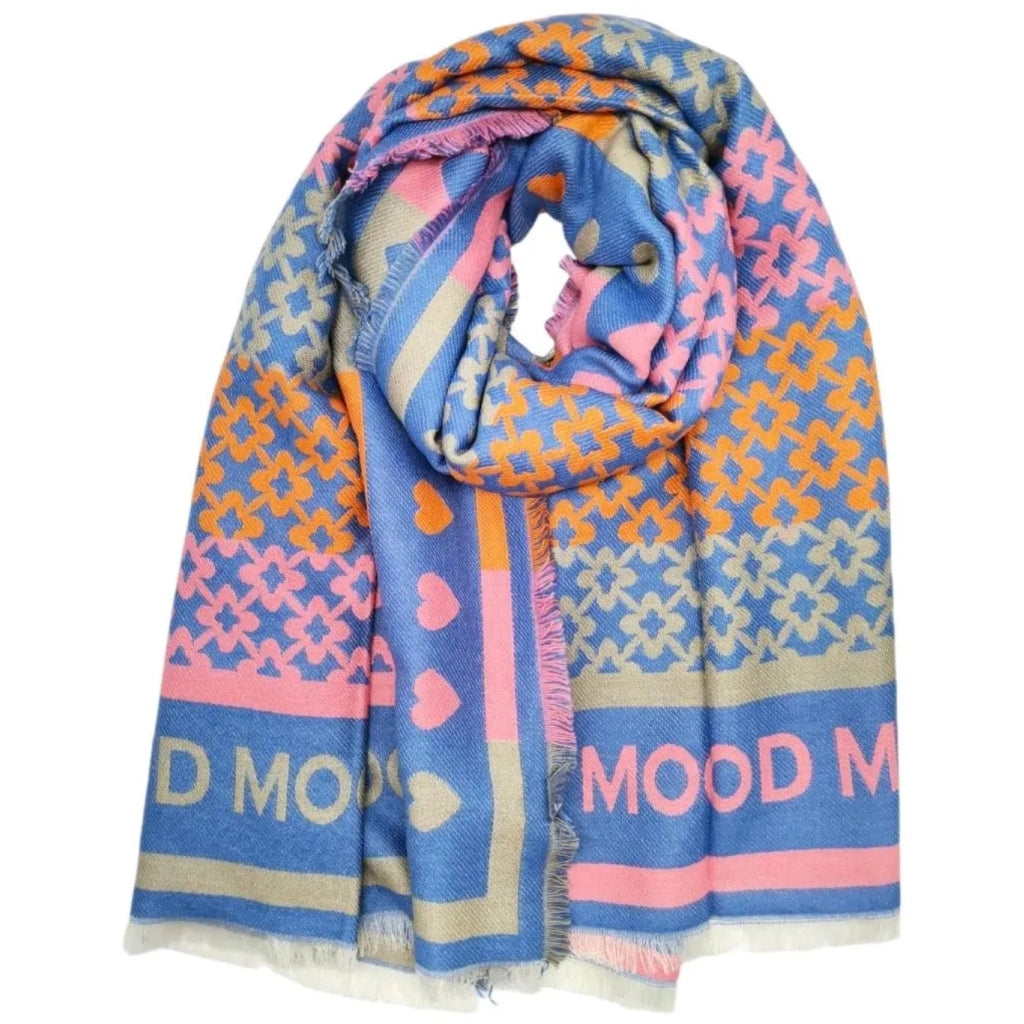 Qnuz Mood Scarf - Blå