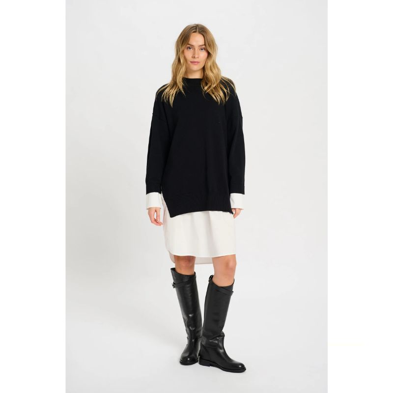 Costamani Dagmar Shirt Kjole - Sort