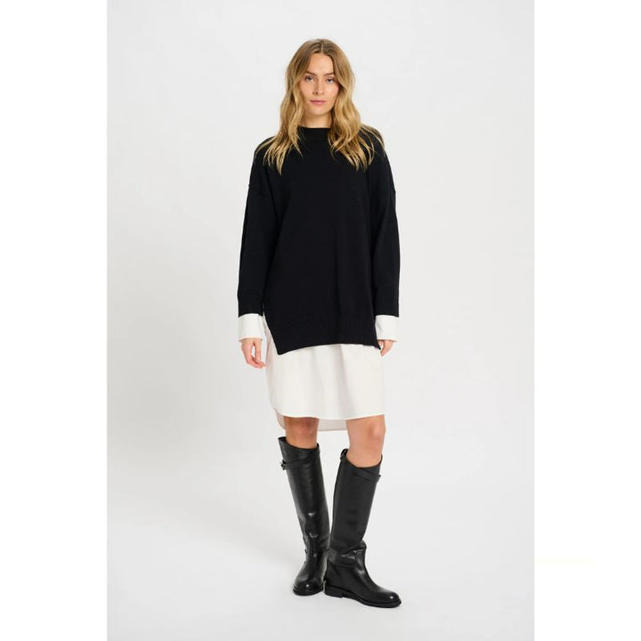 Costamani Dagmar Shirt Kjole - Sort