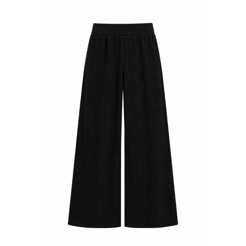 Movesgood Wide Trousers - Sort