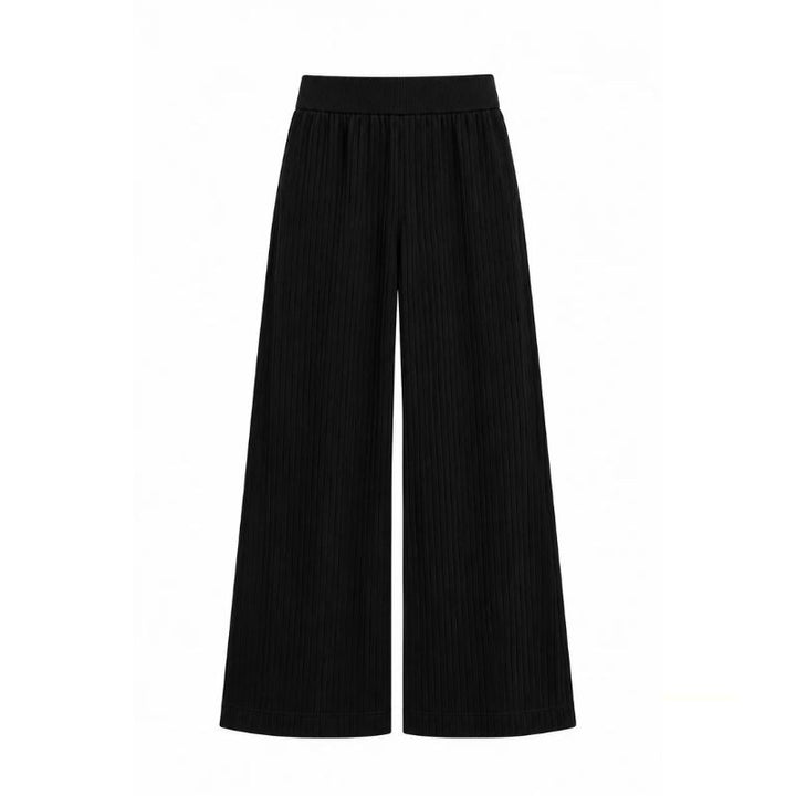 Movesgood Wide Trousers - Sort