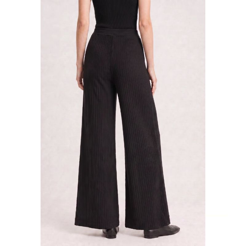 Movesgood Wide Trousers - Sort