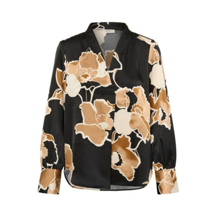 InWear Dawniw v-Neck Bluse - Sort