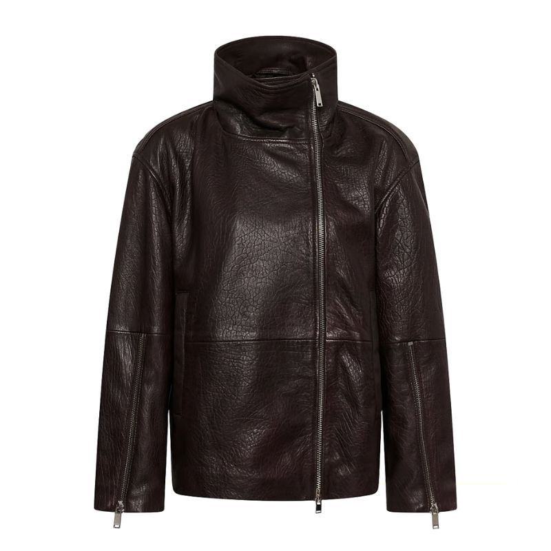 Soaked Ginnie High Collar Jacket - Brun