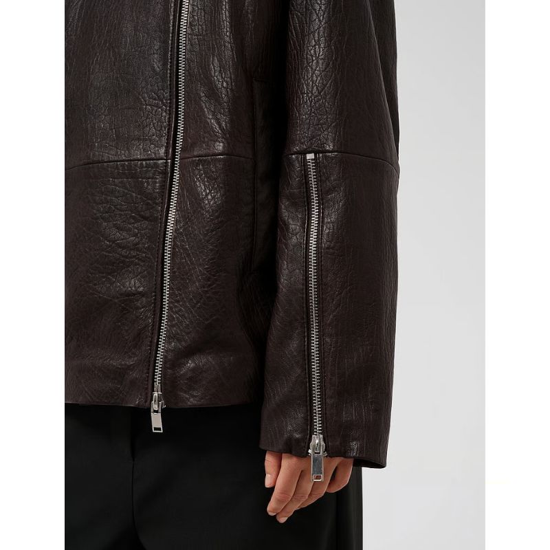 Soaked Ginnie High Collar Jacket - Brun