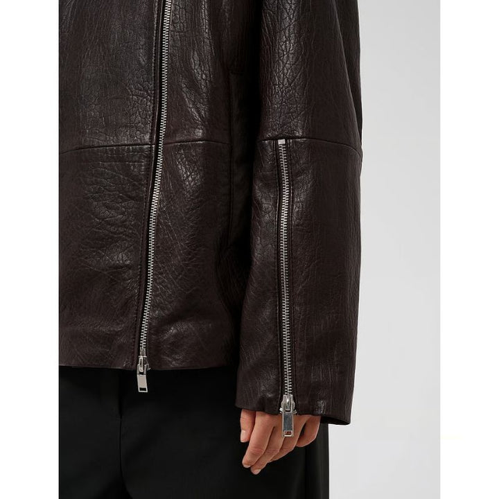 Soaked Ginnie High Collar Jacket - Brun