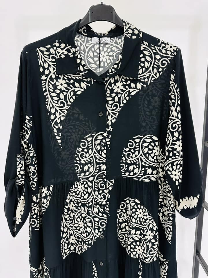 Cat &amp; Co kjole med knapper