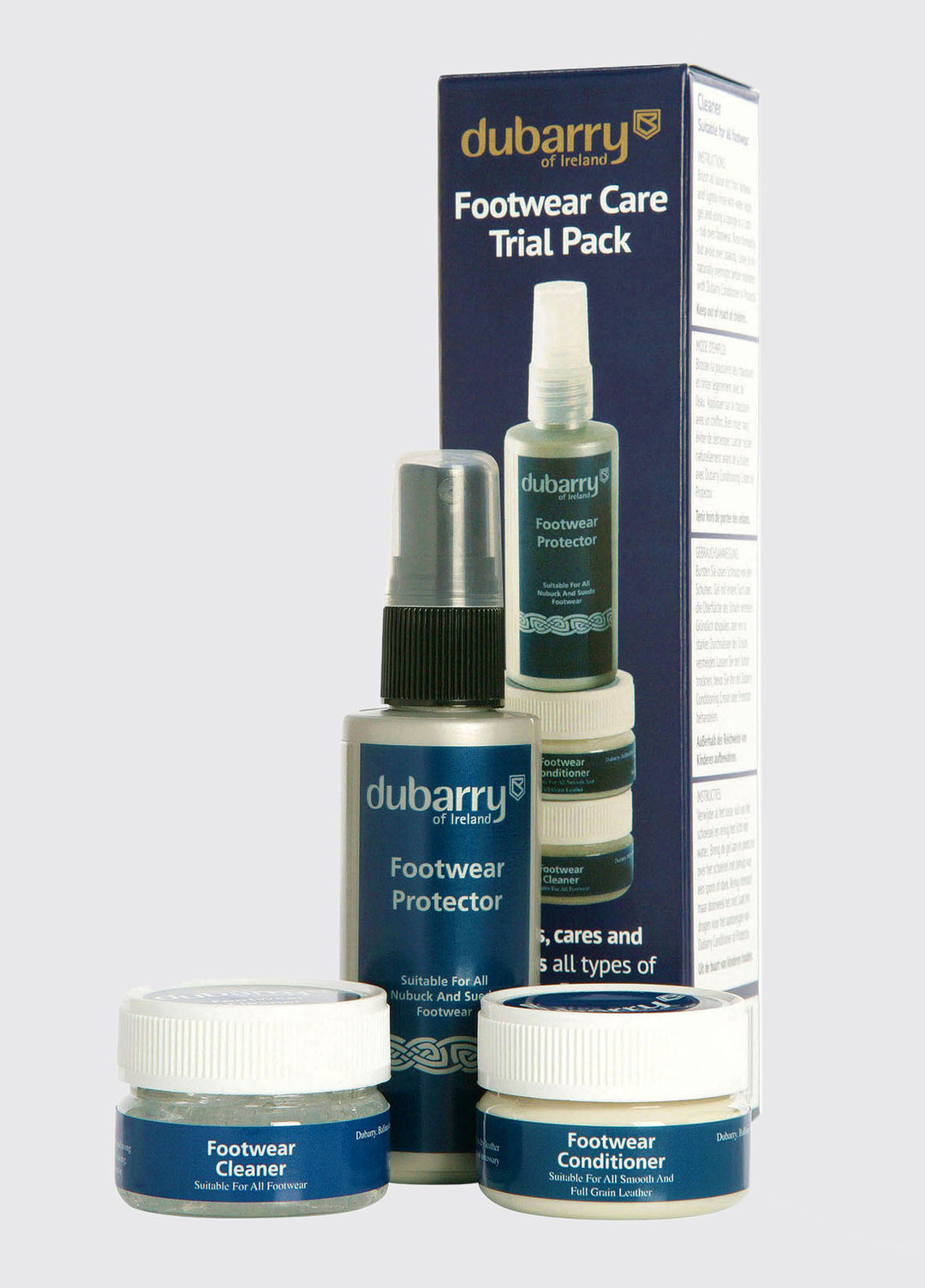 Dubarry Footwear Care Trial Pack, pleje til sko, sko pleje , 