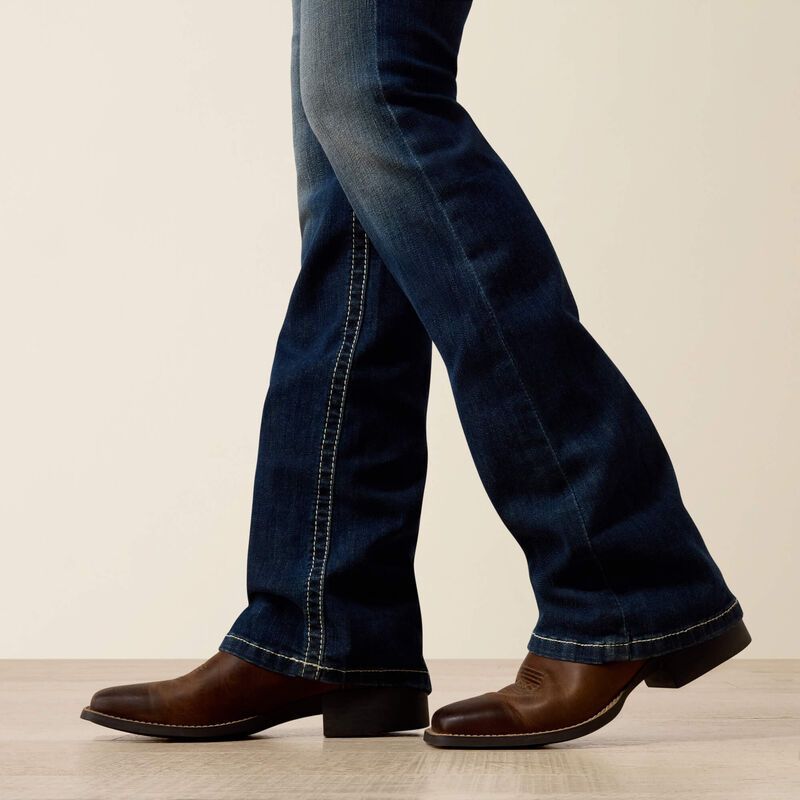 Ariat Real Entwined Boot Cut - Marine