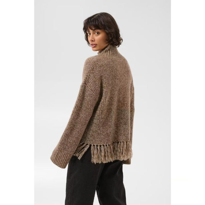 Part Two Cimina Pullover - Brown Mouline