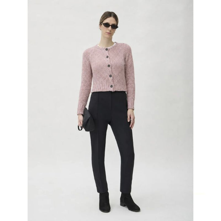 Elise Gug Dixit Sweater Hig Neck - Rosa Melange