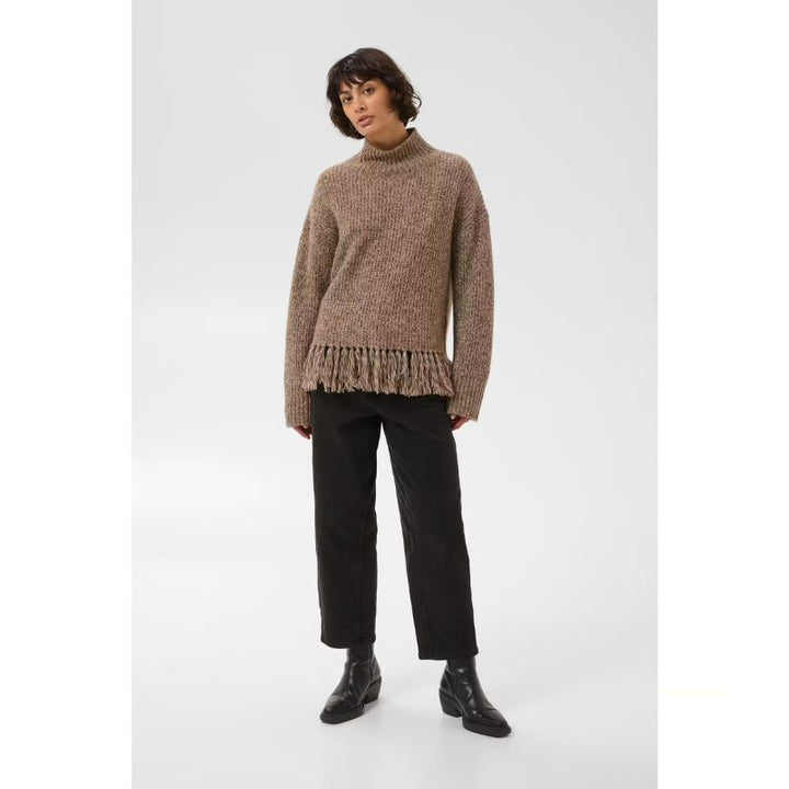 Part Two Cimina Pullover - Brown Mouline