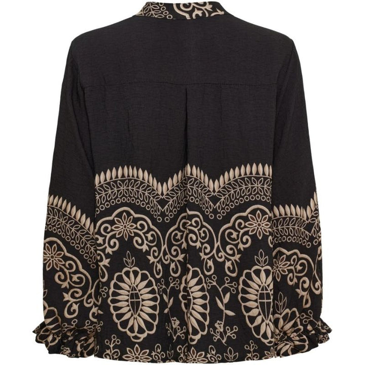 Marta Linden Bluse - Sort