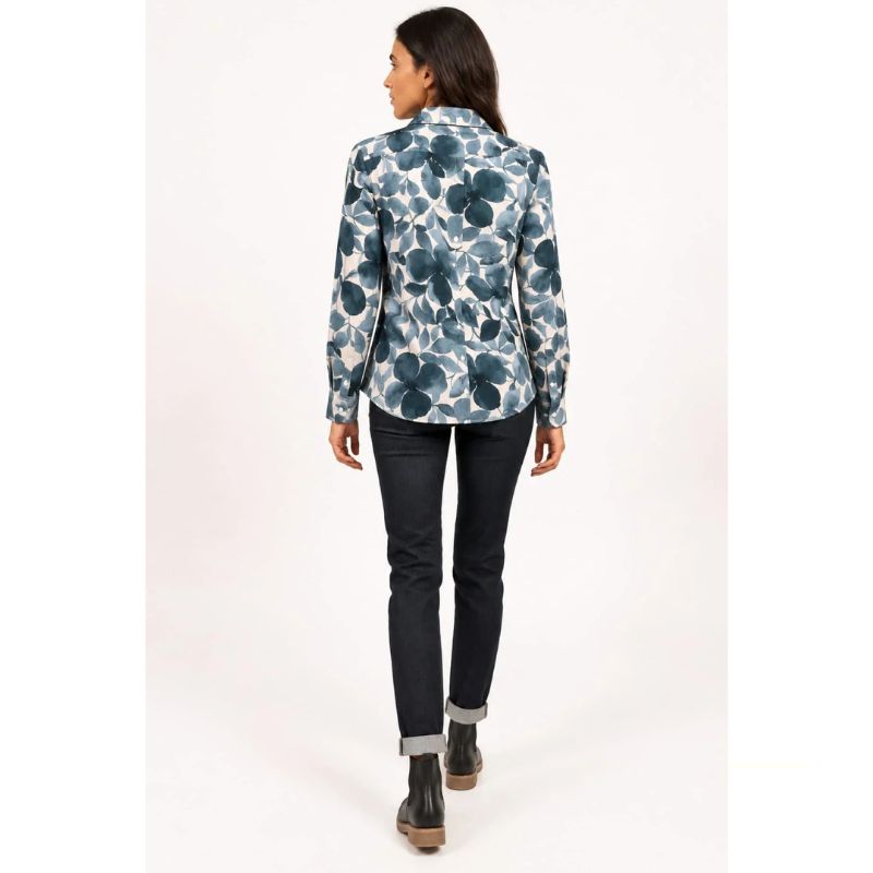 Saint James Malaury II ML Shirt - Floral Print