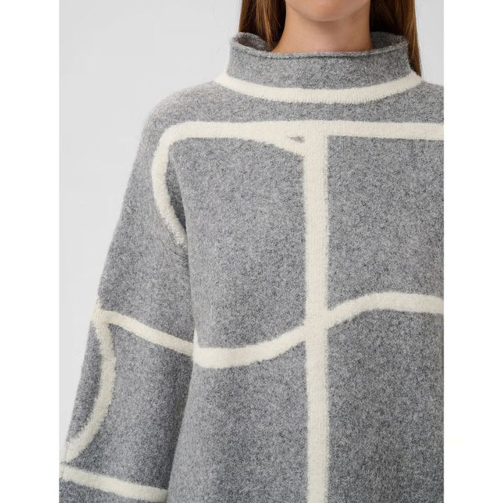 Soaked Sorea Mono Pullover - Grå