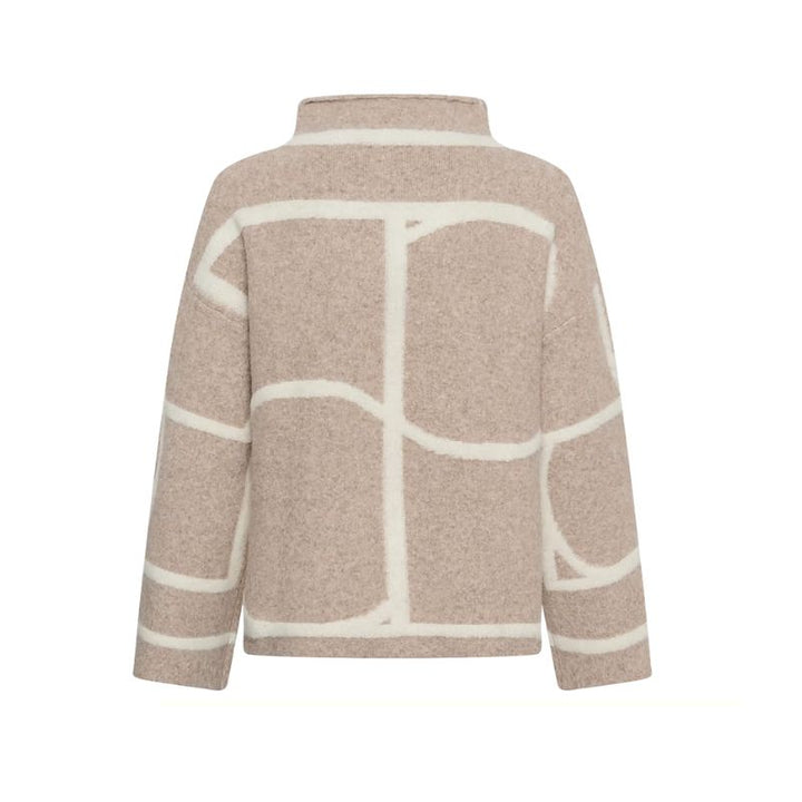 Soaked Sorea Mono Pullover - Beige