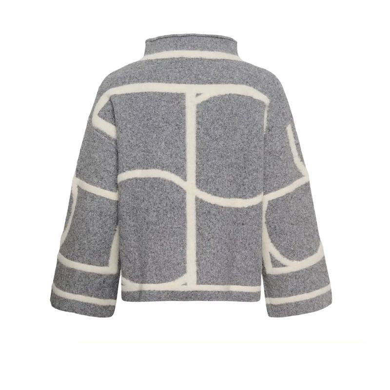 Soaked Sorea Mono Pullover - Grå