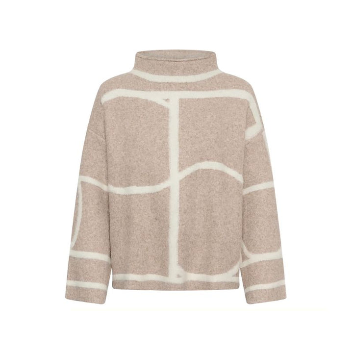 Soaked Sorea Mono Pullover - Beige