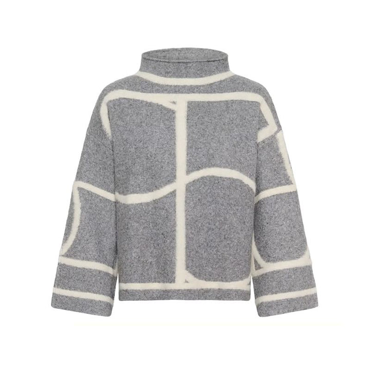 Soaked Sorea Mono Pullover - Grå