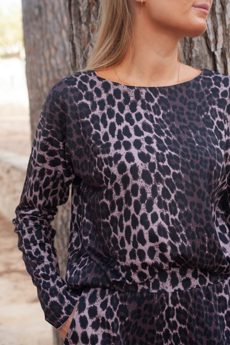 Alma bluse (Fleece) Lux Leo