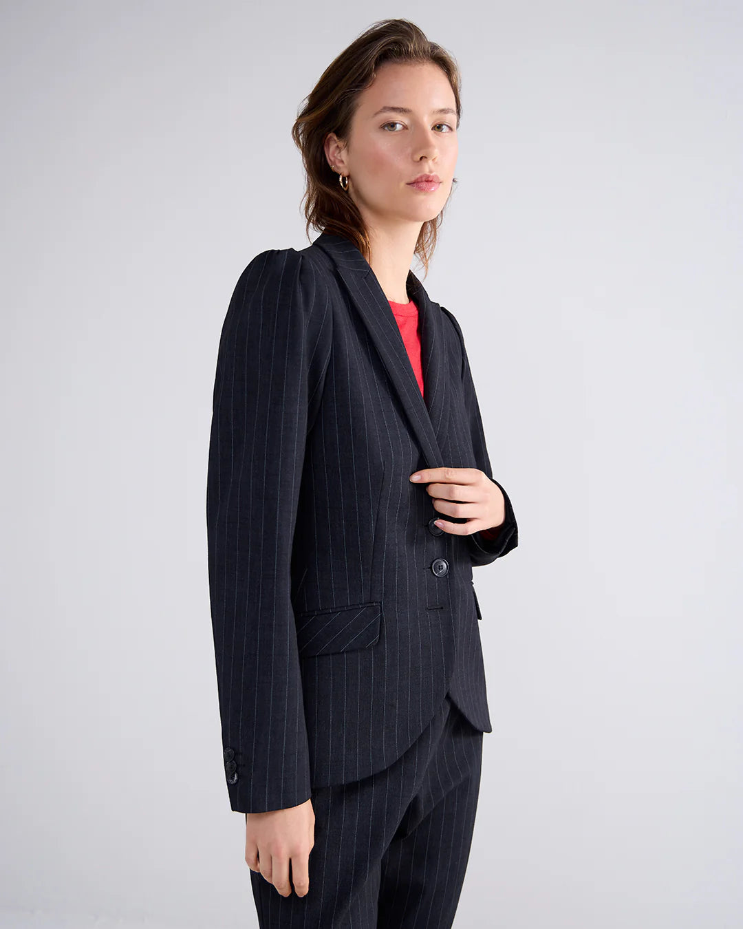 Pinstripe blazer