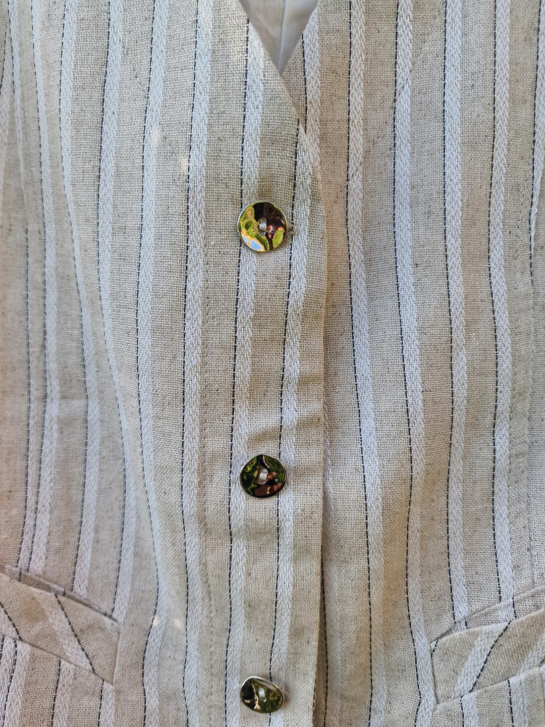 Augusta vest - Sand