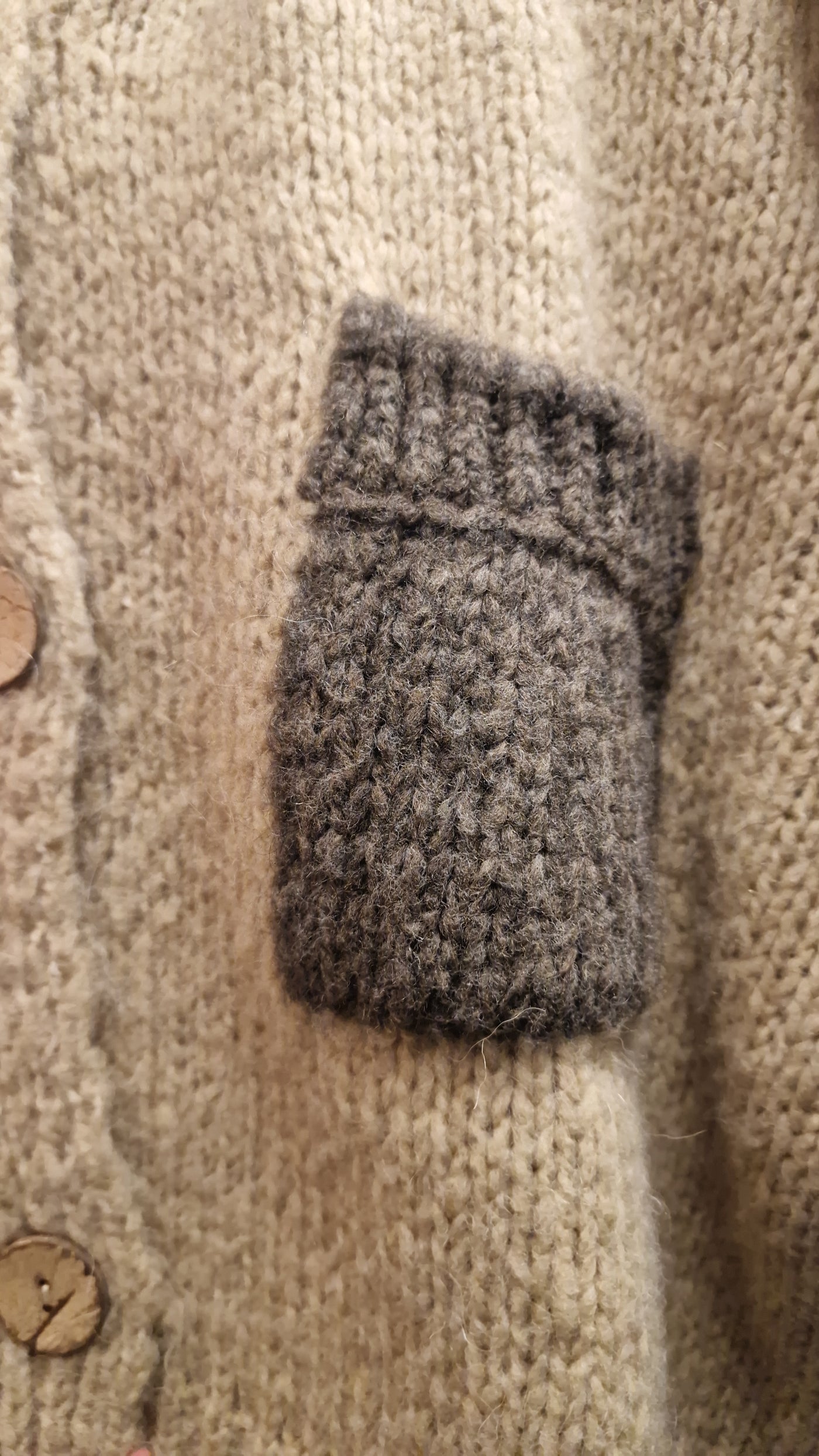 Not Sisters strik cardigan