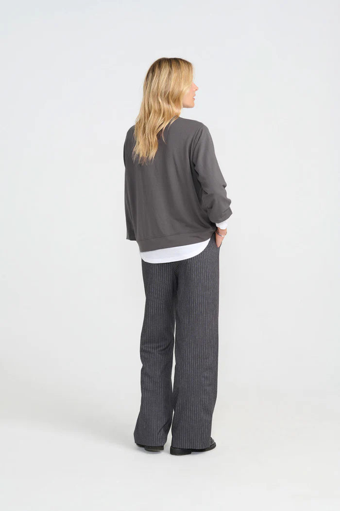Costamani Heart Sweat - Dark grey