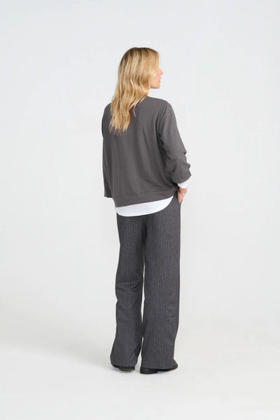 Costamani Heart Sweat - Dark grey