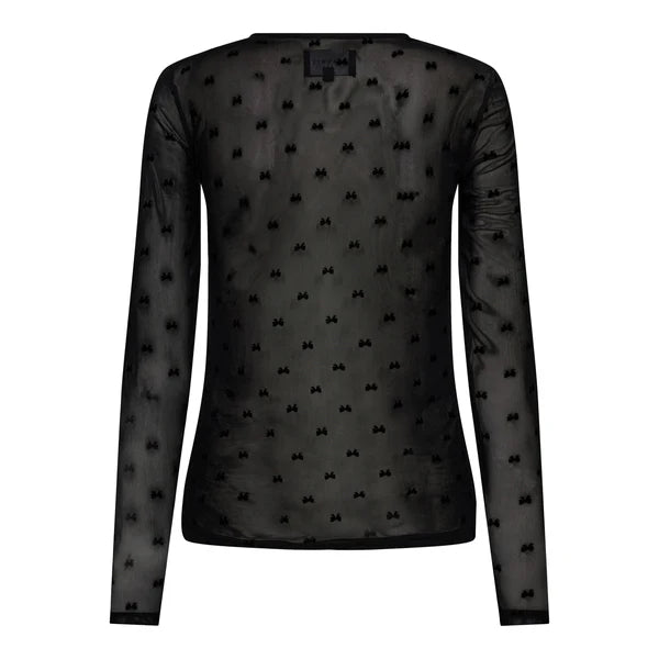Mesh t-shirt - Flock bow