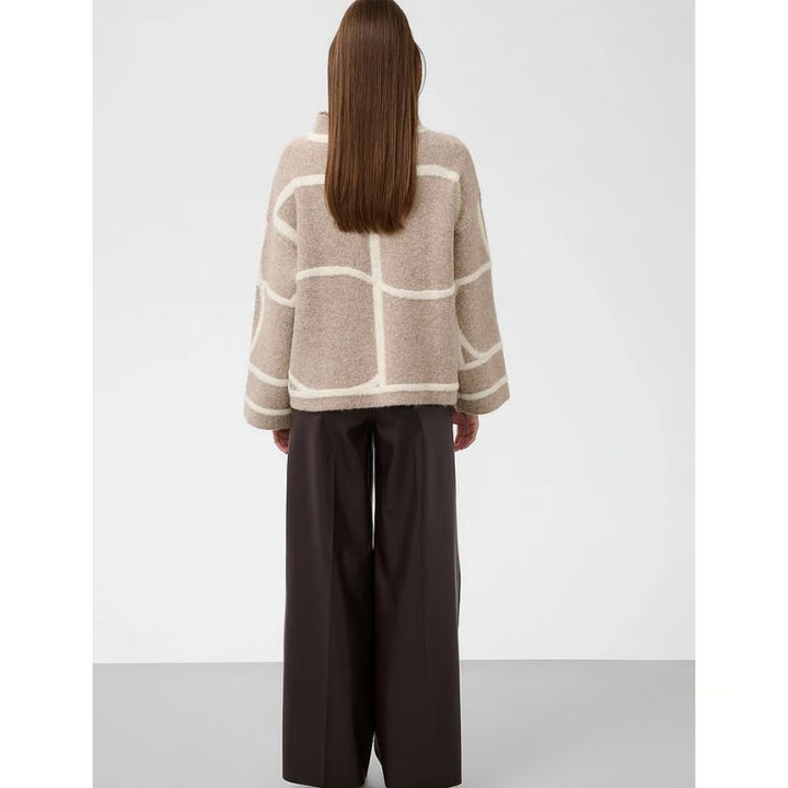 Soaked Sorea Mono Pullover - Beige