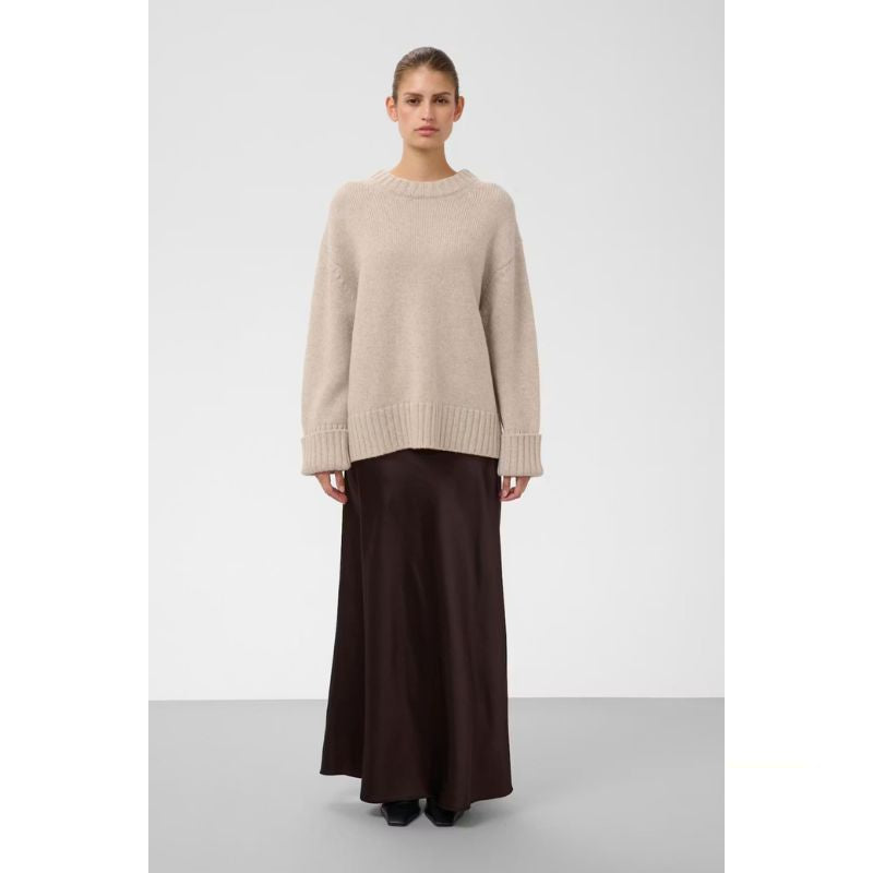Soaked Moline High-Neck Pullover - Pistachio Grå