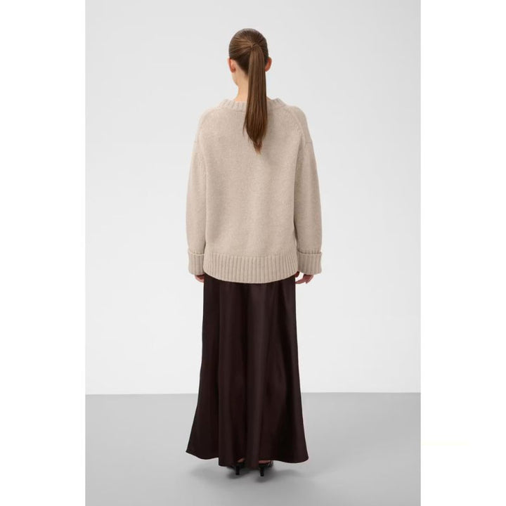 Soaked Moline High-Neck Pullover - Pistachio Grå