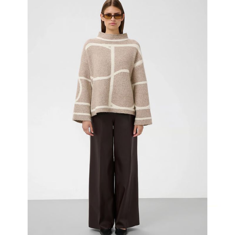 Soaked Sorea Mono Pullover - Beige