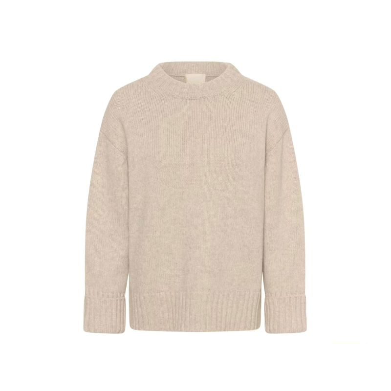 Soaked Moline High-Neck Pullover - Pistachio Grå