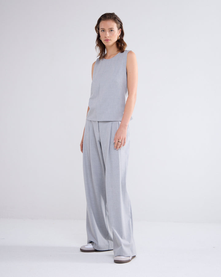 Summum Viscose top - Mist, tøj, 