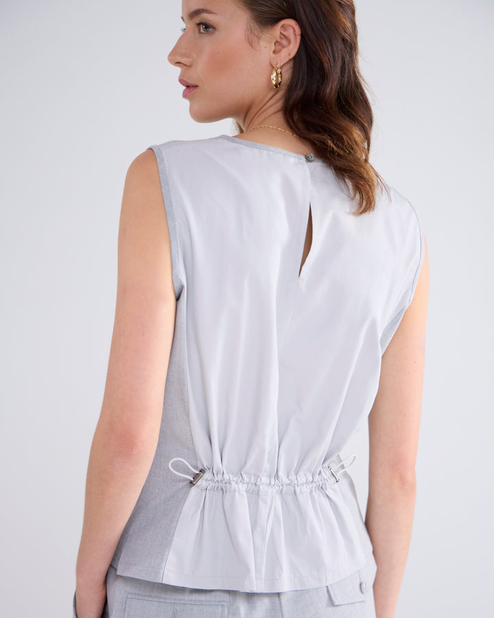 Summum Viscose top - Mist, tøj, 