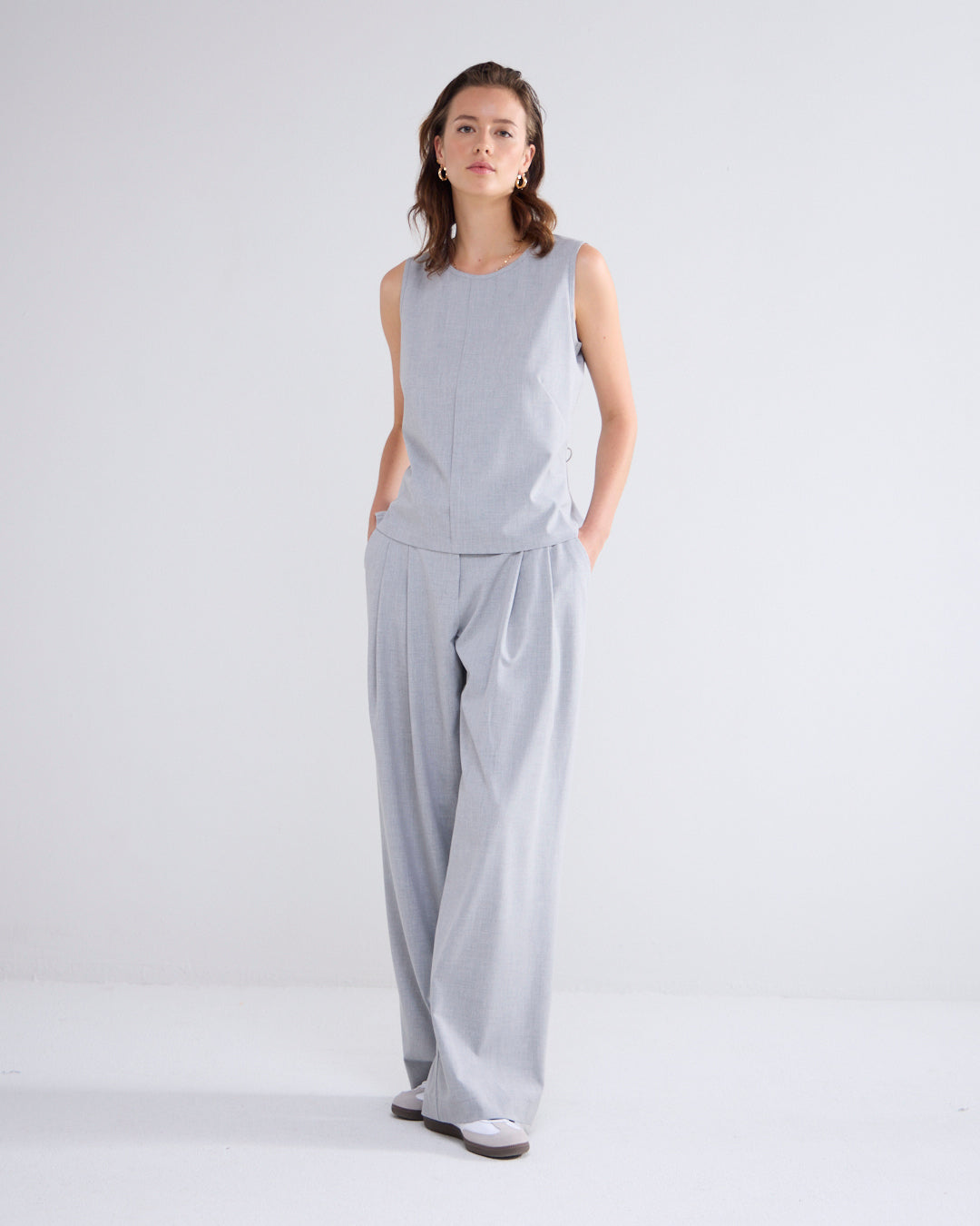 Summum Viscose top - Mist, tøj, 