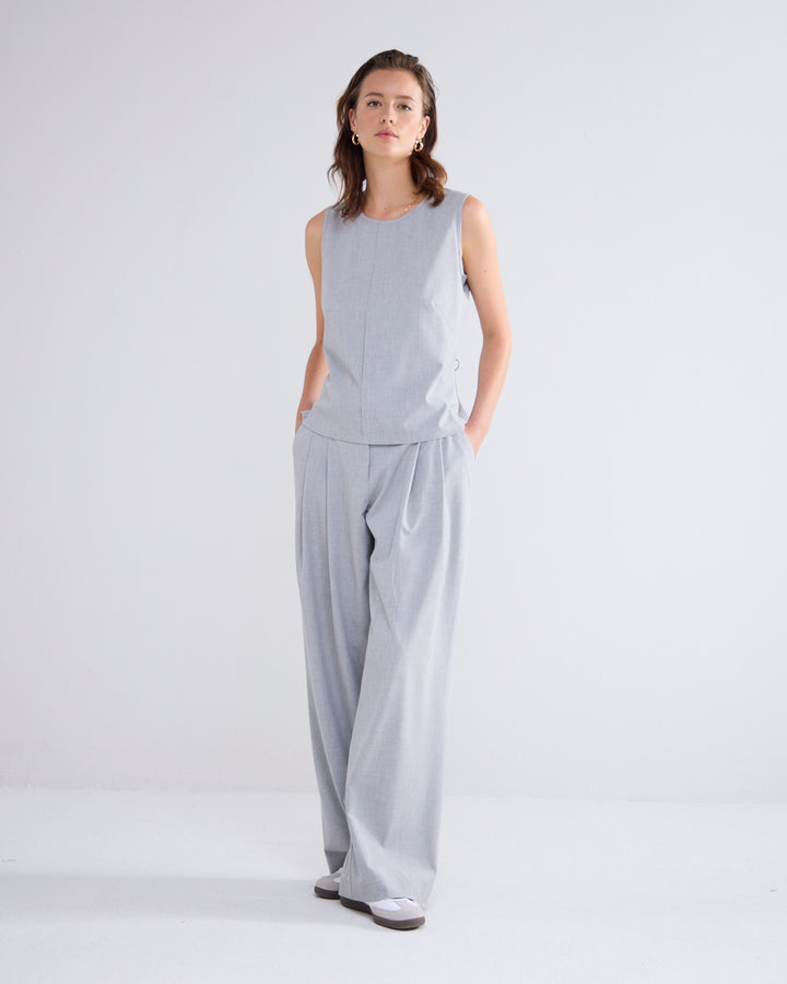 Summum Viscose top - Mist, tøj, 
