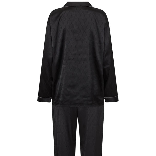 Hype The Detail Satin Pyjamas - Sort