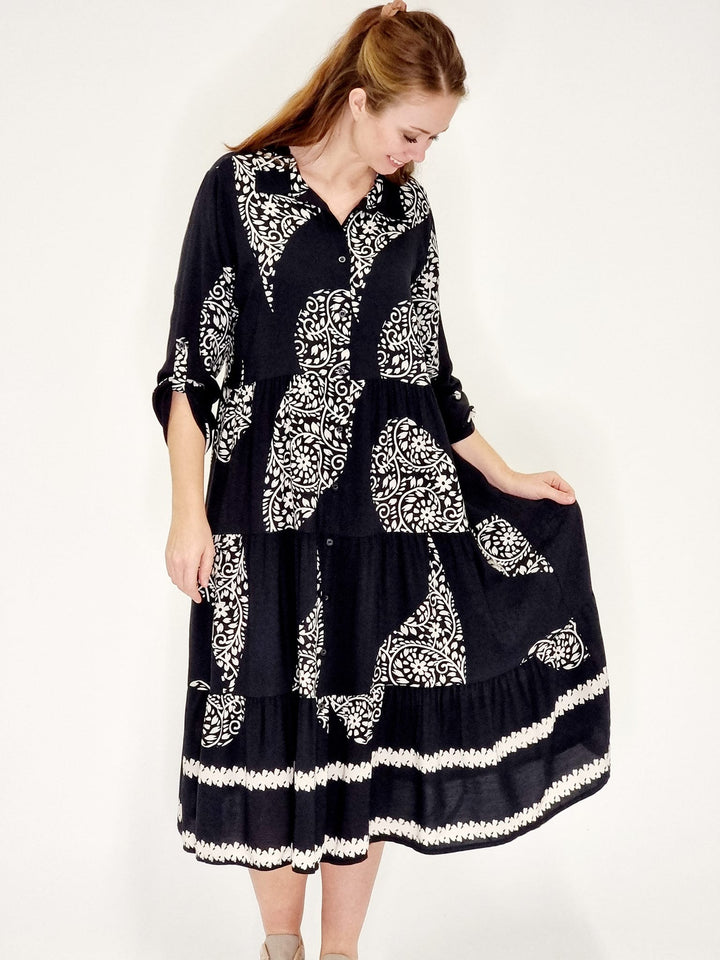 Cat &amp; Co kjole med knapper