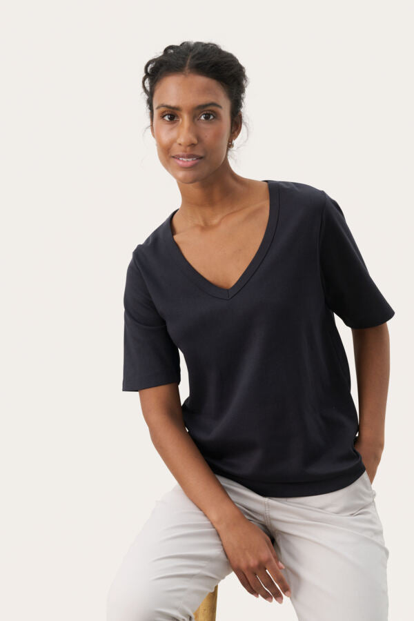 PART TWO - Ratansa T-shirt - Sort