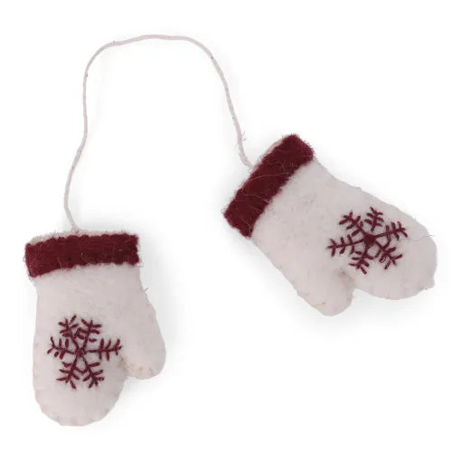 Gry & Sif Mittens -White