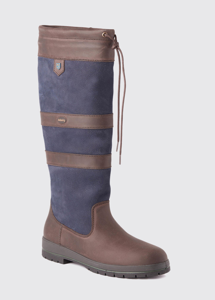 Galway  Boot - Navy/Brown