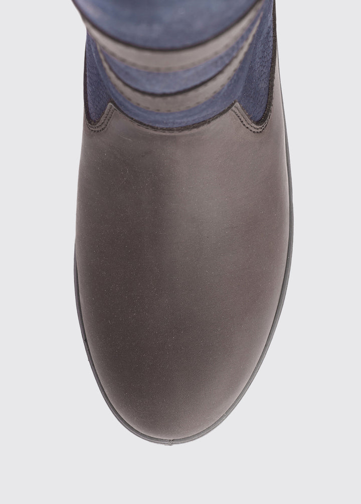Galway  Boot - Navy/Brown