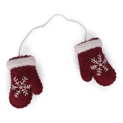 Gry & Sif Mittens -red