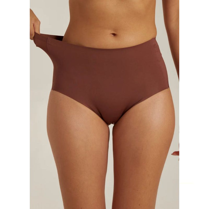 Invisible Highwaist Maxi Trusser - Velvet Chocolate
